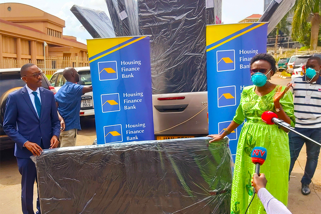 Housing Finance Bank Contributes Personal Protective Equipment (PPE) Towards The Fight Against COVID-19 in Uganda