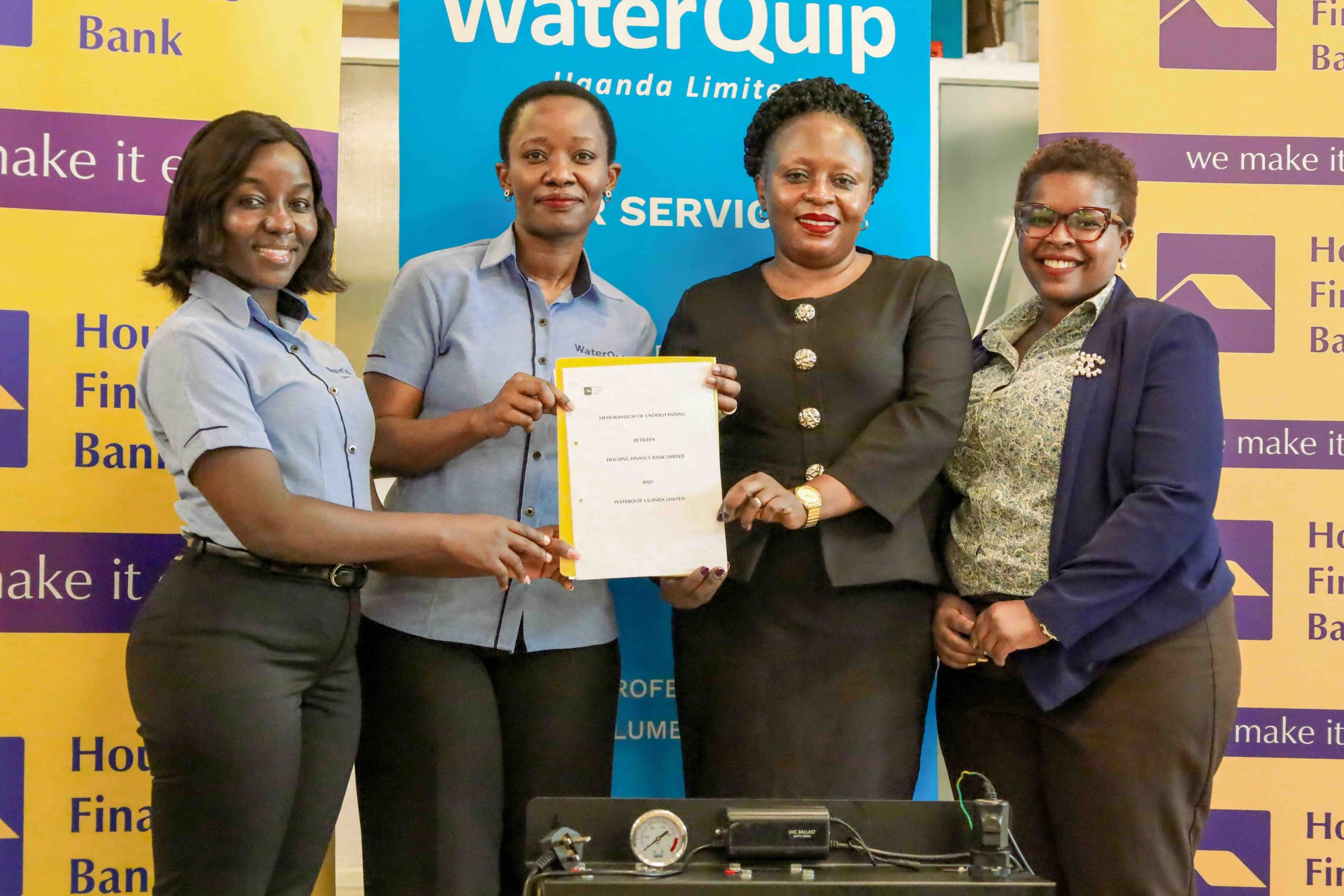 Waterquip and Housing Finance Bank Partner to Provide Safe Drinking Water in Ugandan Schools