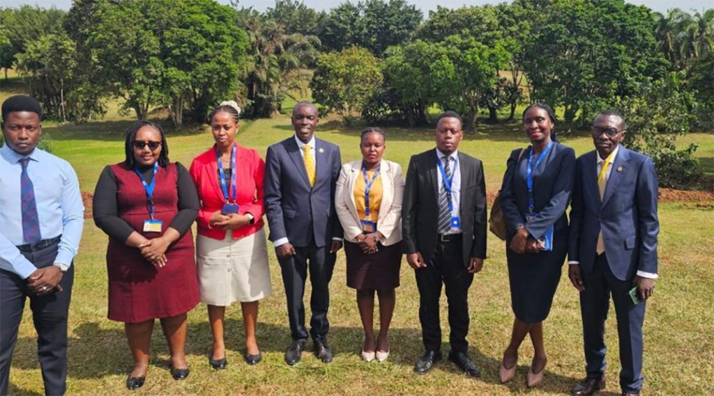 Housing Finance Bank officials pose for a group photo at the recently concluded Akright Marathon and Celebration for 20 years anniversary